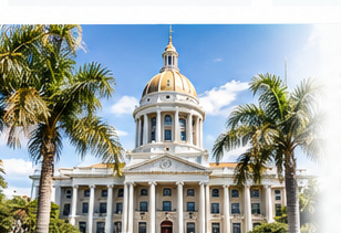 Illustrative government building from approved design